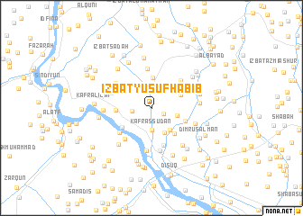 map of ‘IzbatYūsuf Ḩabīb