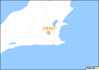 map of Izendy