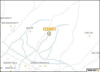 map of Izgant