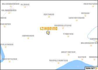 map of Izimarino