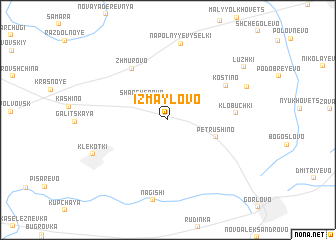 map of Izmaylovo