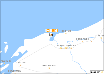 map of Izmeri