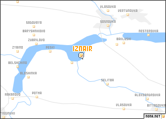 map of Iznair