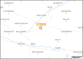 map of Iznair