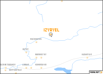 map of Iz\