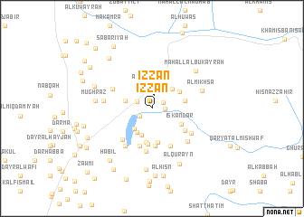 map of ‘Izzān