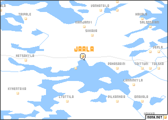 map of Jaala