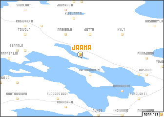 map of Jaama