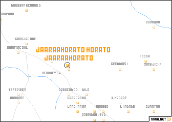 map of Jaaraahorato