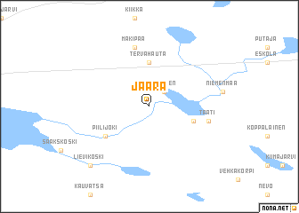 map of Jaara