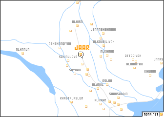 map of Ja‘ār