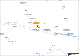 map of Jaatila