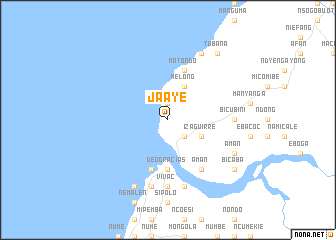 map of Jaaye