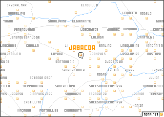 map of Jabacoa