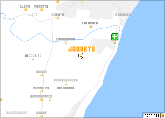 map of Jabaeté