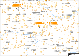 map of Jabagai