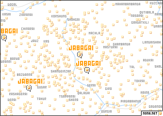 map of Jabagai