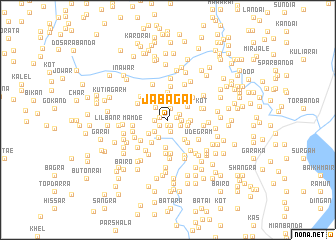 map of Jabagai