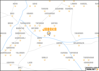 map of Jabaka