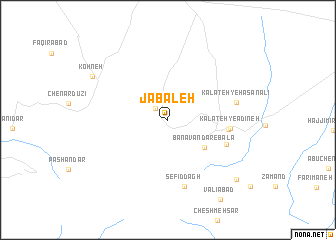 map of Jabaleh