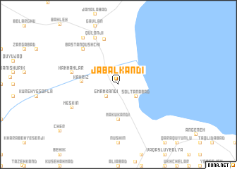 map of Jabalkandī