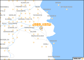 map of Jabalkandī