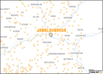 map of Jabalok Bānda