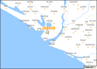 map of Jabama