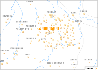 map of Jabansari