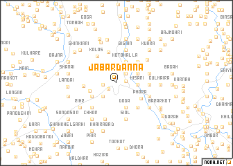 map of Jabar Danna