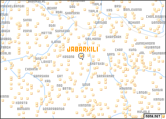 map of Jabar Kili