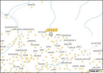 map of Jabar