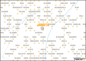 map of Jabata