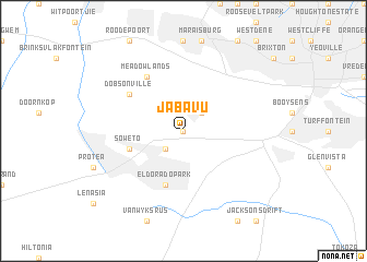 map of Jabavu