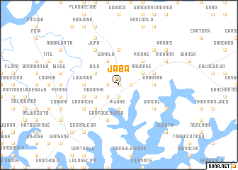 map of Jaba