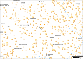 map of Jaba