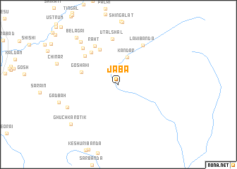 map of Jaba