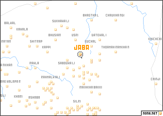 map of Jāba