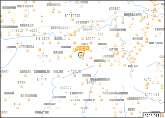 map of Jaba