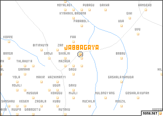 map of Jabbagaya