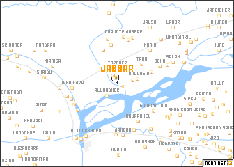 map of Jabbār