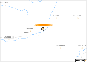 map of Jabbo Kokri