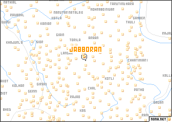 map of Jabborān