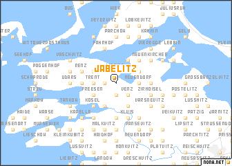 map of Jabelitz