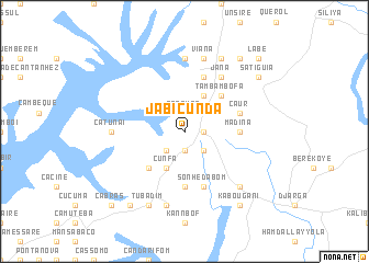 map of Jabicunda