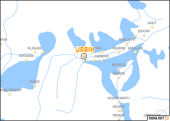 map of Jābiḩ