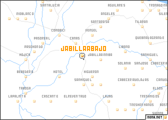 map of Jabilla Abajo