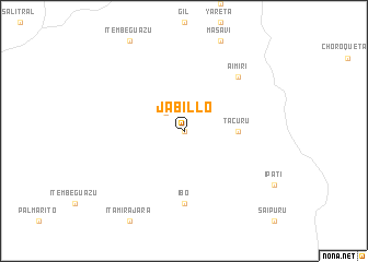 map of Jabillo