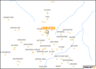 map of Jābirah