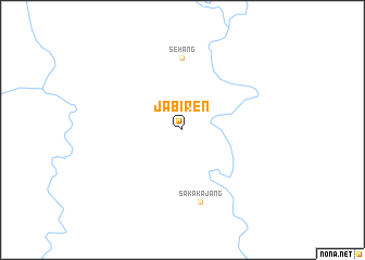 map of Jabiren